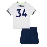 Tottenham Hotspur Clement Lenglet #34 Fotballklær Hjemmedraktsett Barn 2022-23 Kortermet (+ korte bukser)